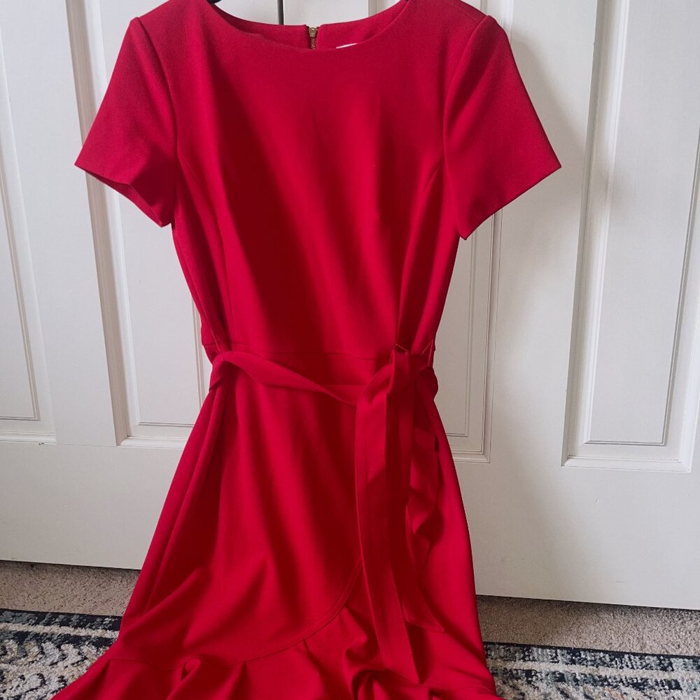 Calvin Klein Red Formal Dress